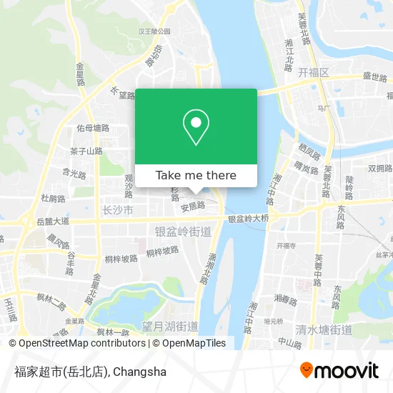 福家超市(岳北店) map