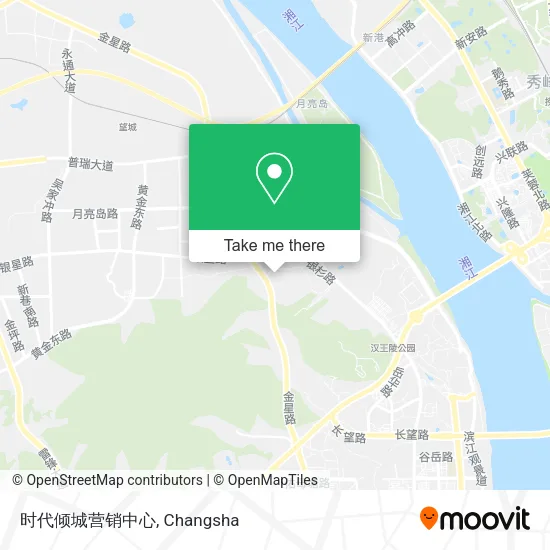 时代倾城营销中心 map