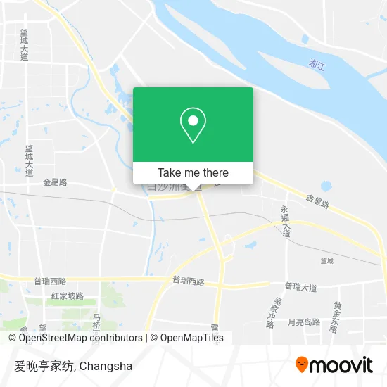 爱晚亭家纺 map