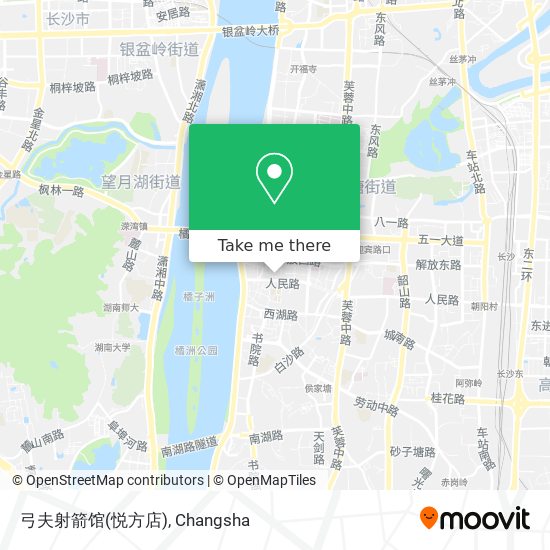 弓夫射箭馆(悦方店) map