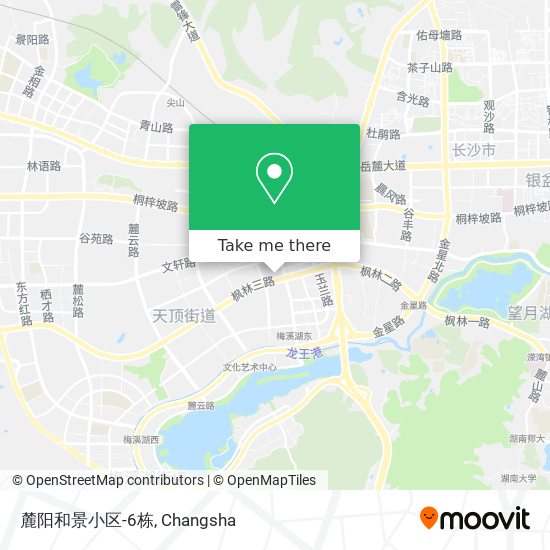 麓阳和景小区-6栋 map