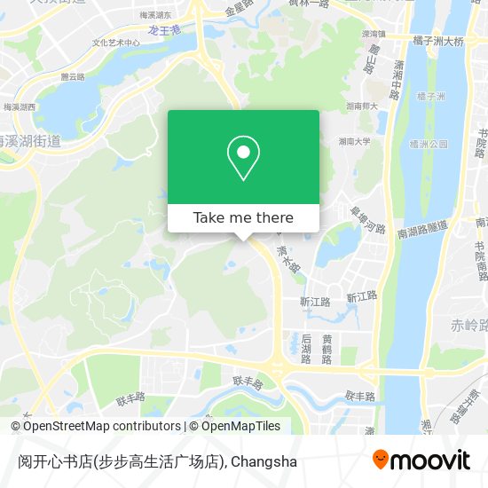 阅开心书店(步步高生活广场店) map