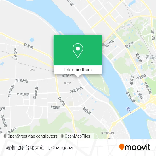潇湘北路普瑞大道口 map