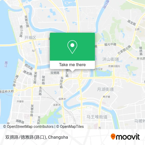 双拥路/德雅路(路口) map