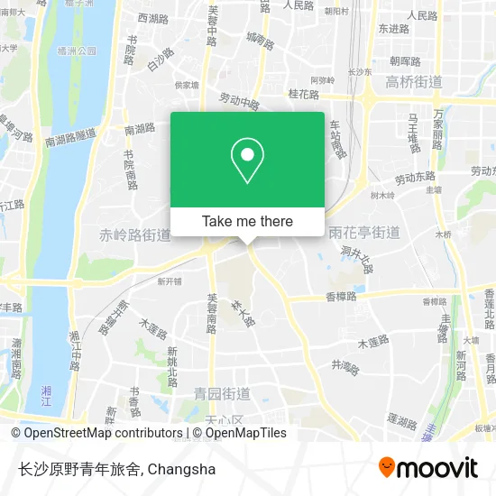 长沙原野青年旅舍 map