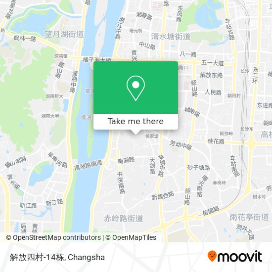 解放四村-14栋 map