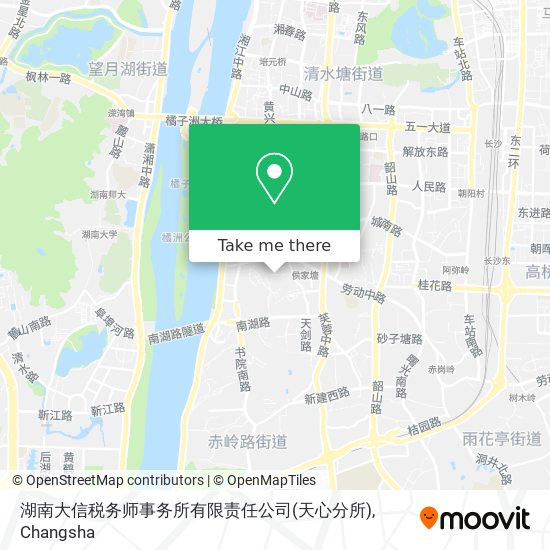 湖南大信税务师事务所有限责任公司(天心分所) map