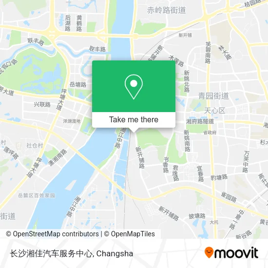 长沙湘佳汽车服务中心 map