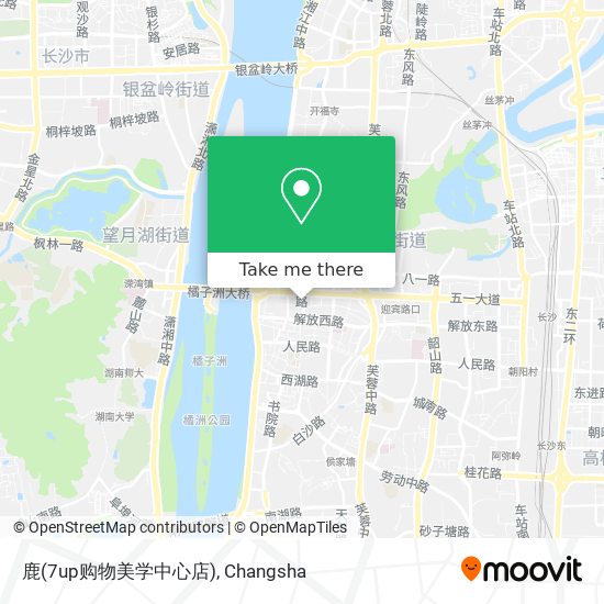 鹿(7up购物美学中心店) map