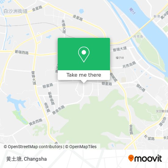 黄土塘 map