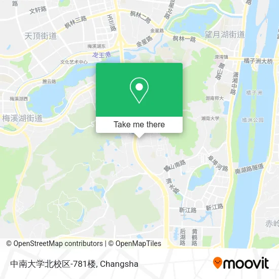 中南大学北校区-781楼 map