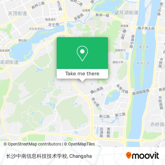 长沙中南信息科技技术学校 map