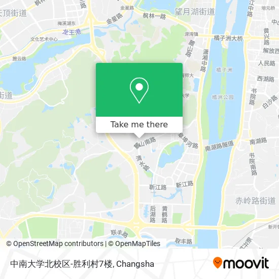 中南大学北校区-胜利村7楼 map