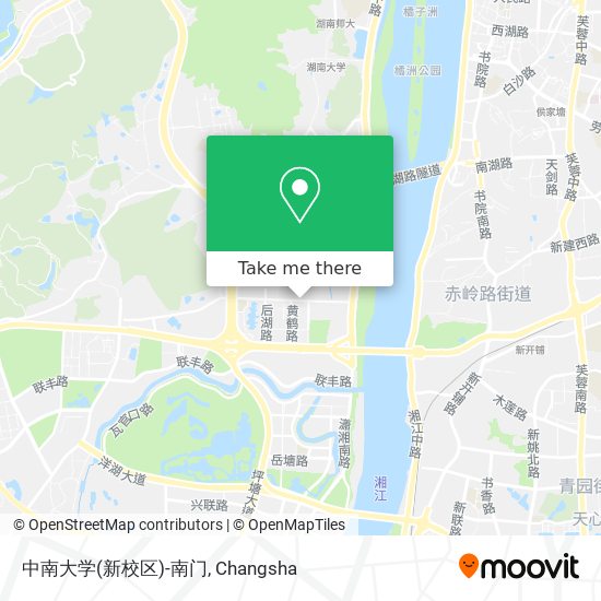 中南大学(新校区)-南门 map