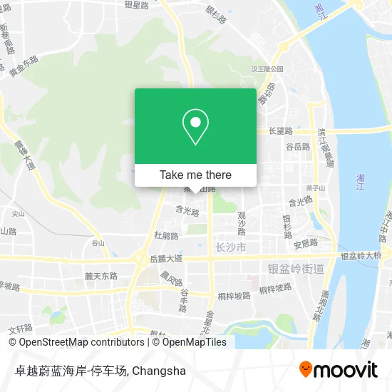 卓越蔚蓝海岸-停车场 map