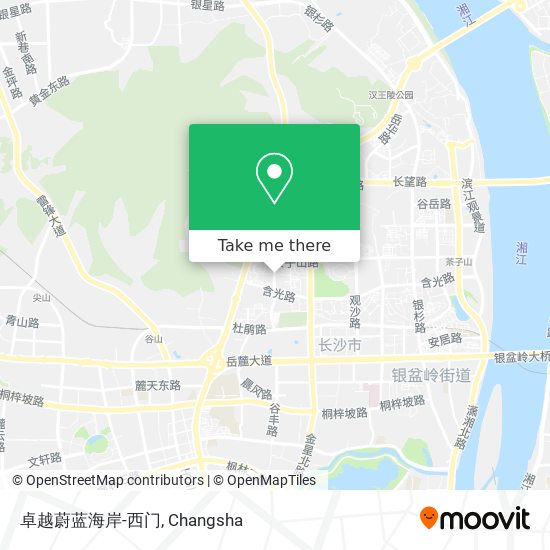 卓越蔚蓝海岸-西门 map