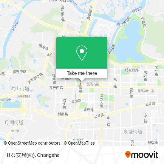 县公安局(西) map