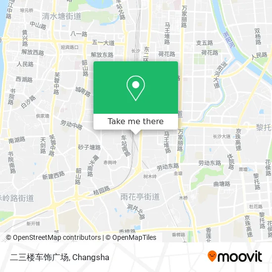 二三楼车饰广场 map