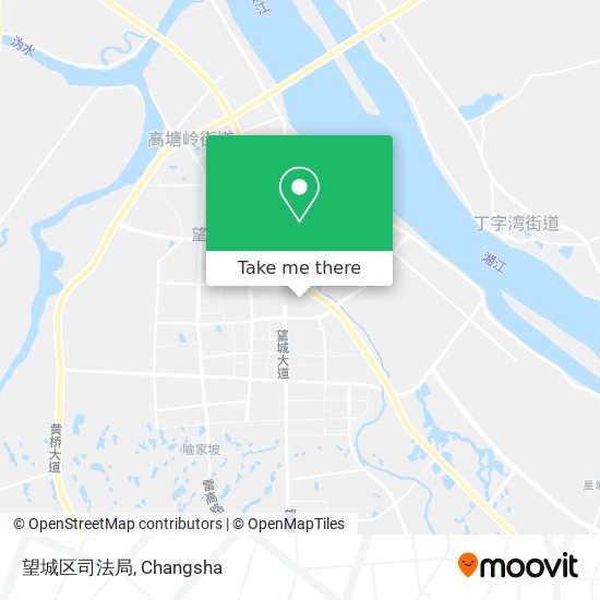 望城区司法局 map