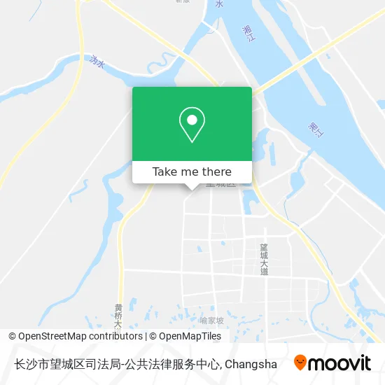 长沙市望城区司法局-公共法律服务中心 map