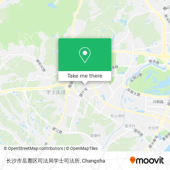 长沙市岳麓区司法局学士司法所 map