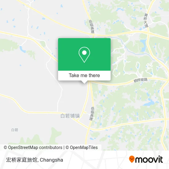 宏桥家庭旅馆 map