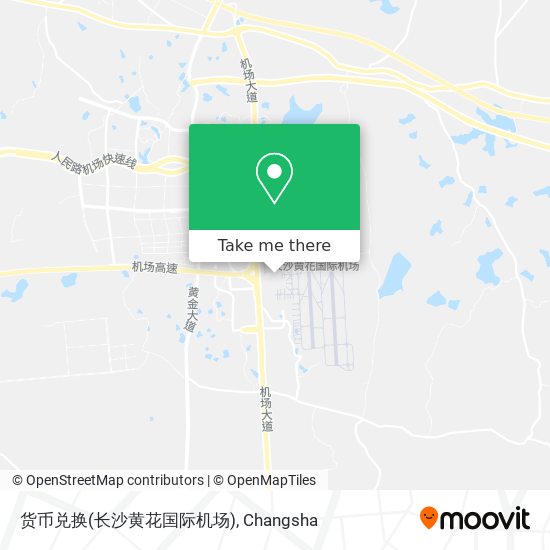 货币兑换(长沙黄花国际机场) map
