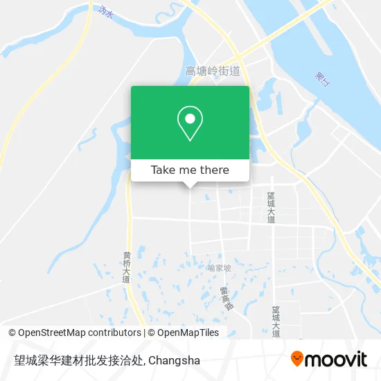 望城梁华建材批发接洽处 map