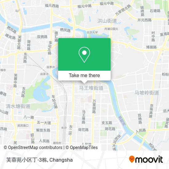 芙蓉苑小区丁-3栋 map