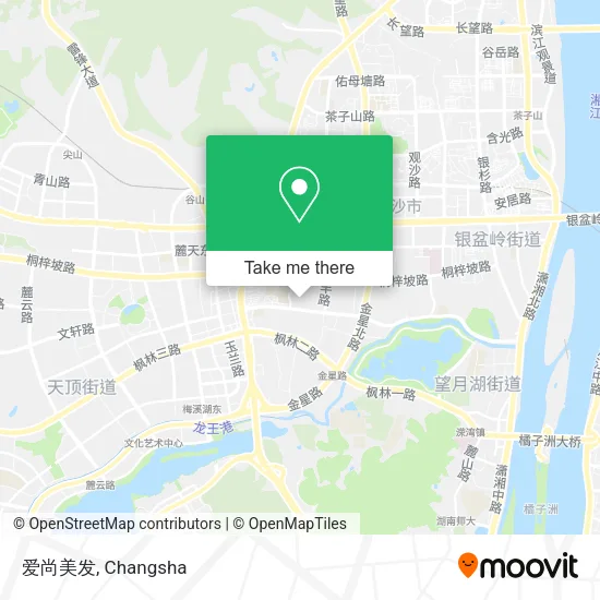 爱尚美发 map