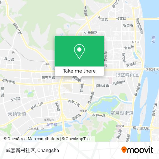 咸嘉新村社区 map