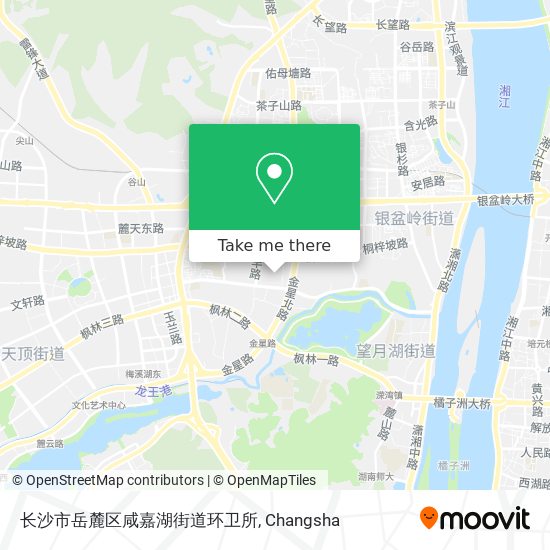 长沙市岳麓区咸嘉湖街道环卫所 map