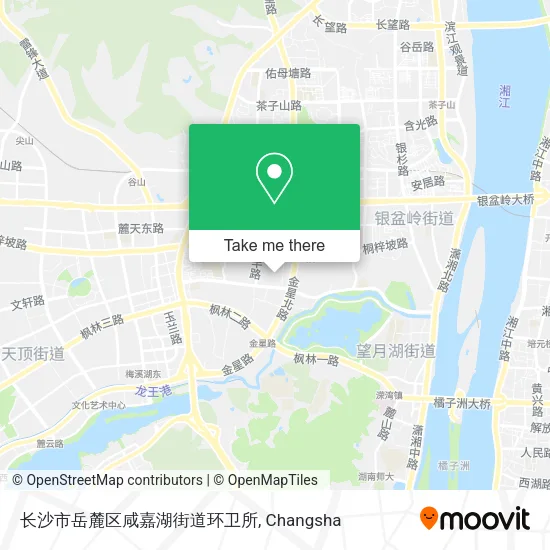 长沙市岳麓区咸嘉湖街道环卫所 map