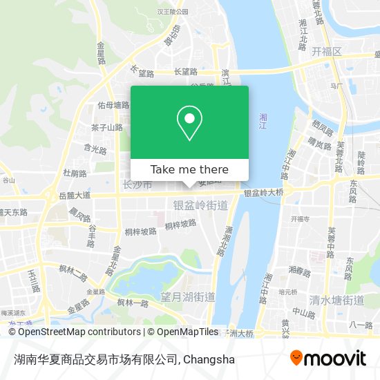 湖南华夏商品交易市场有限公司 map