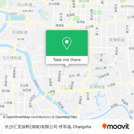 长沙汇克涂料(湖南)有限公司-停车场 map