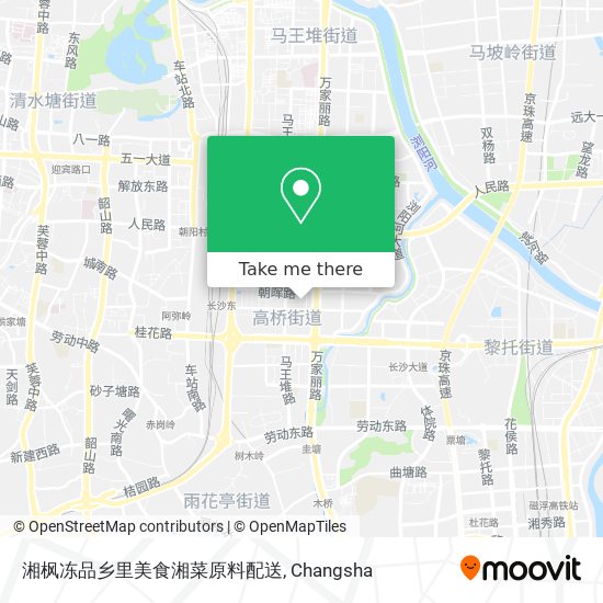 湘枫冻品乡里美食湘菜原料配送 map