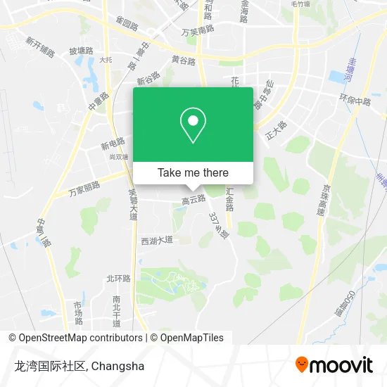 龙湾国际社区 map
