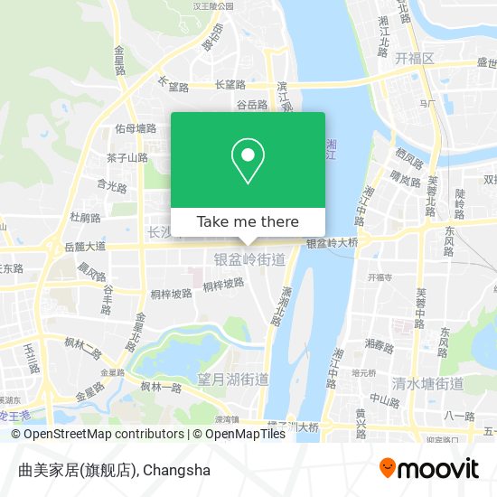 曲美家居(旗舰店) map