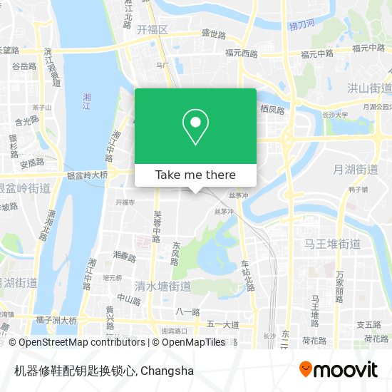 机器修鞋配钥匙换锁心 map