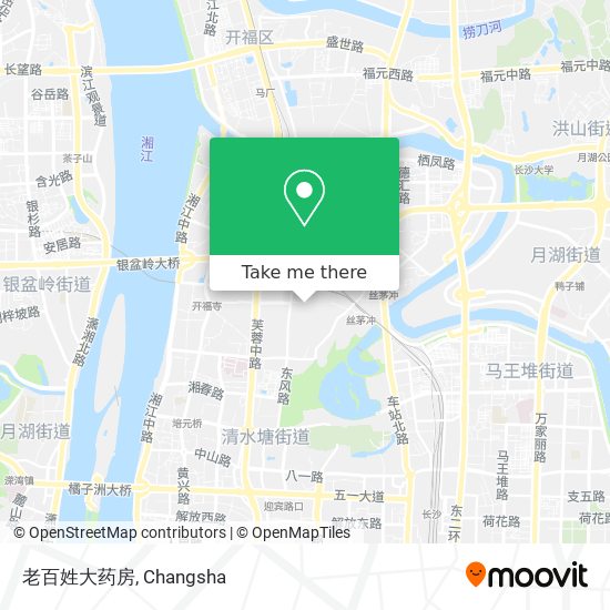 老百姓大药房 map
