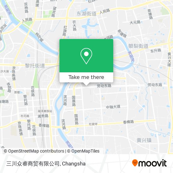 三川众睿商贸有限公司 map