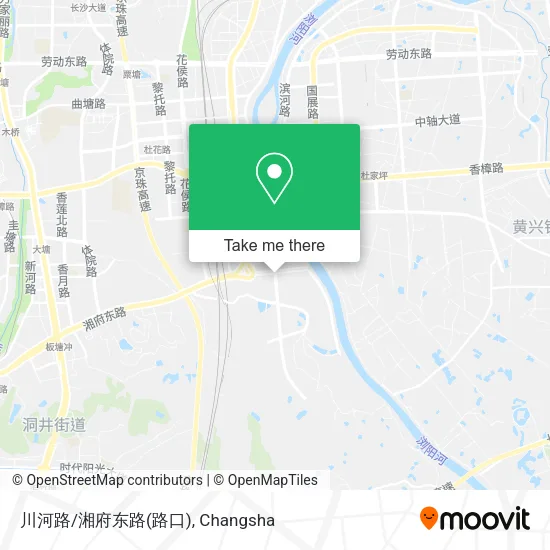 川河路/湘府东路(路口) map