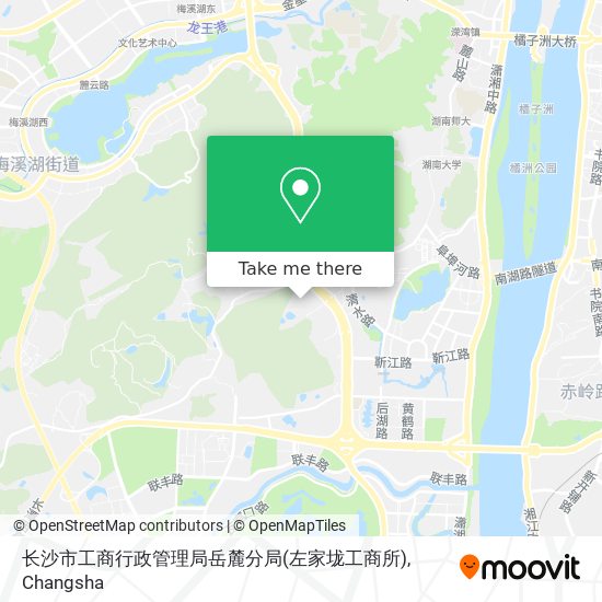 长沙市工商行政管理局岳麓分局(左家垅工商所) map