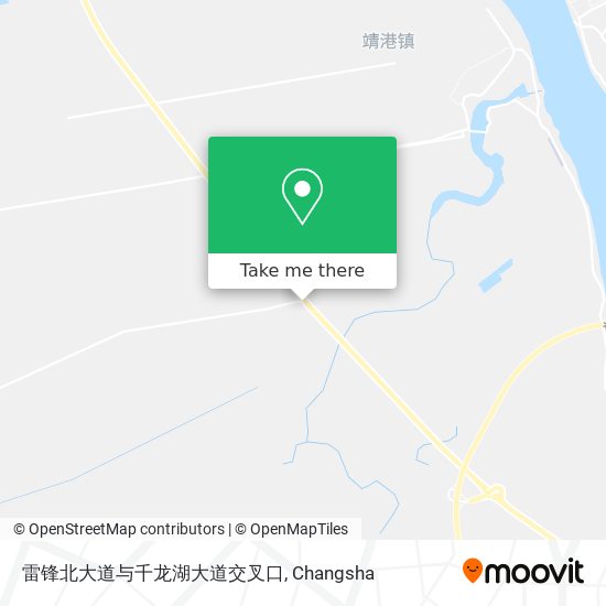 雷锋北大道与千龙湖大道交叉口 map