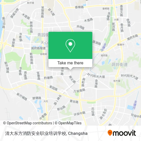 清大东方消防安全职业培训学校 map