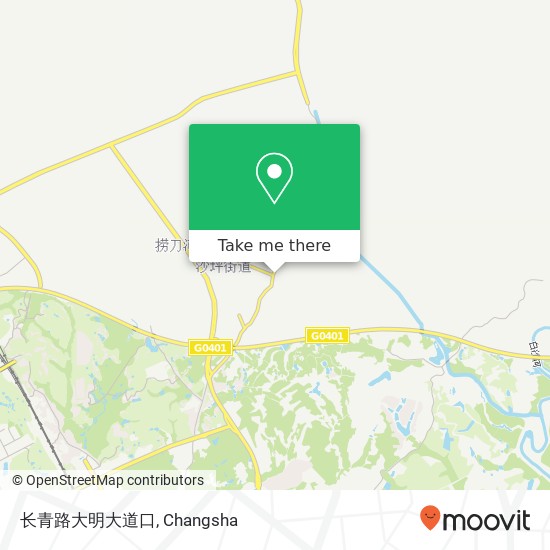 长青路大明大道口 map