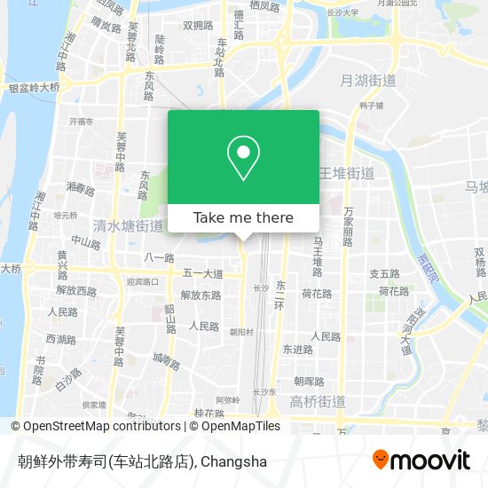 朝鲜外带寿司(车站北路店) map