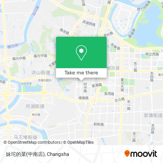 妹坨的菜(中南店) map