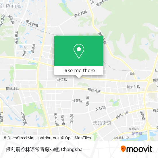 保利麓谷林语常青藤-5幢 map