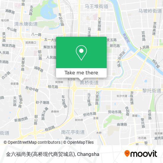 金六福尚美(高桥现代商贸城店) map